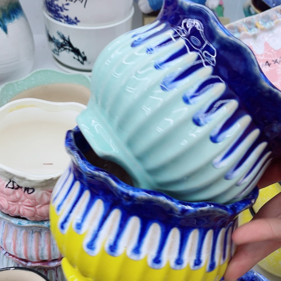 多肉绿植陶瓷花盆