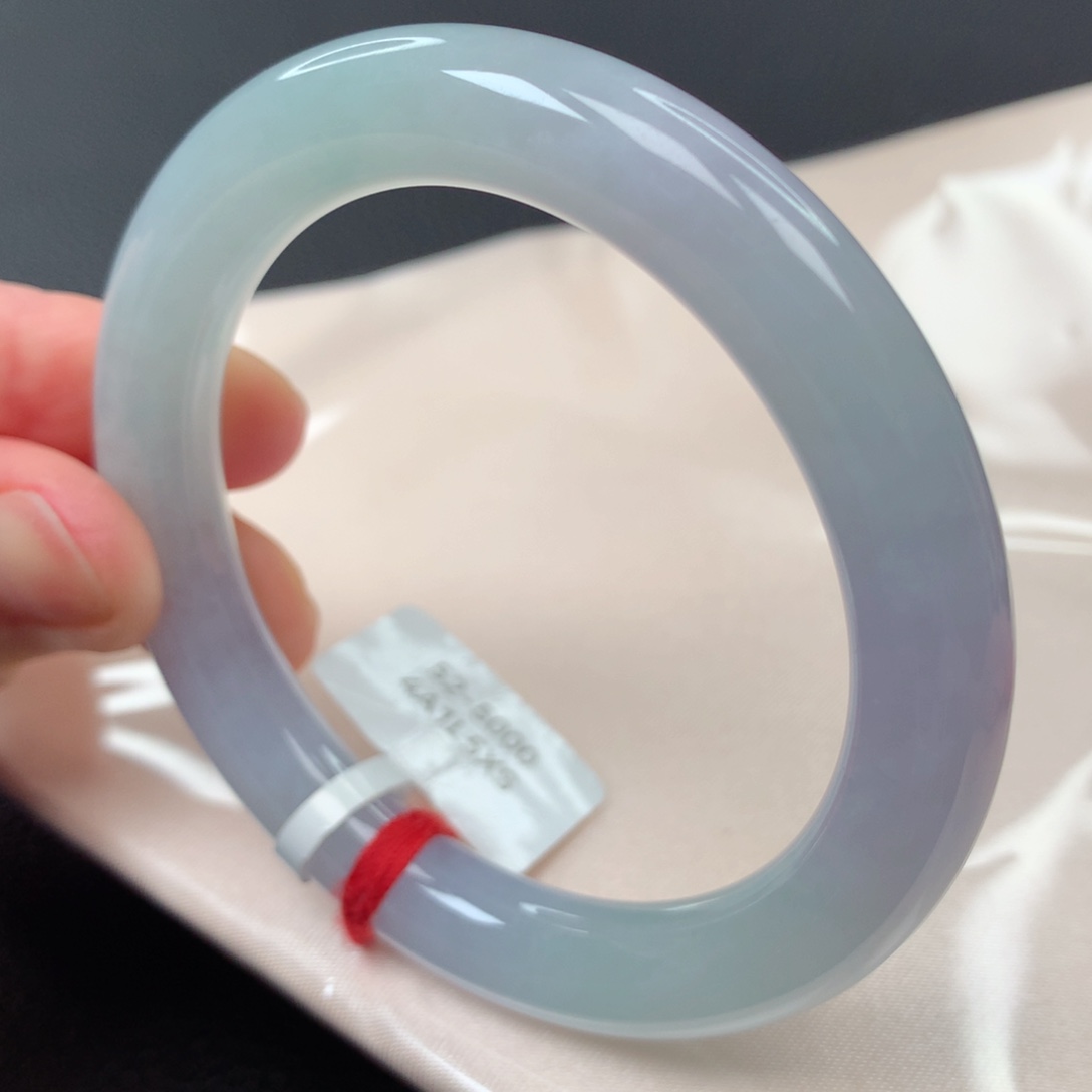 【闪购商品】翡翠手镯未镶嵌48号圆条xs52