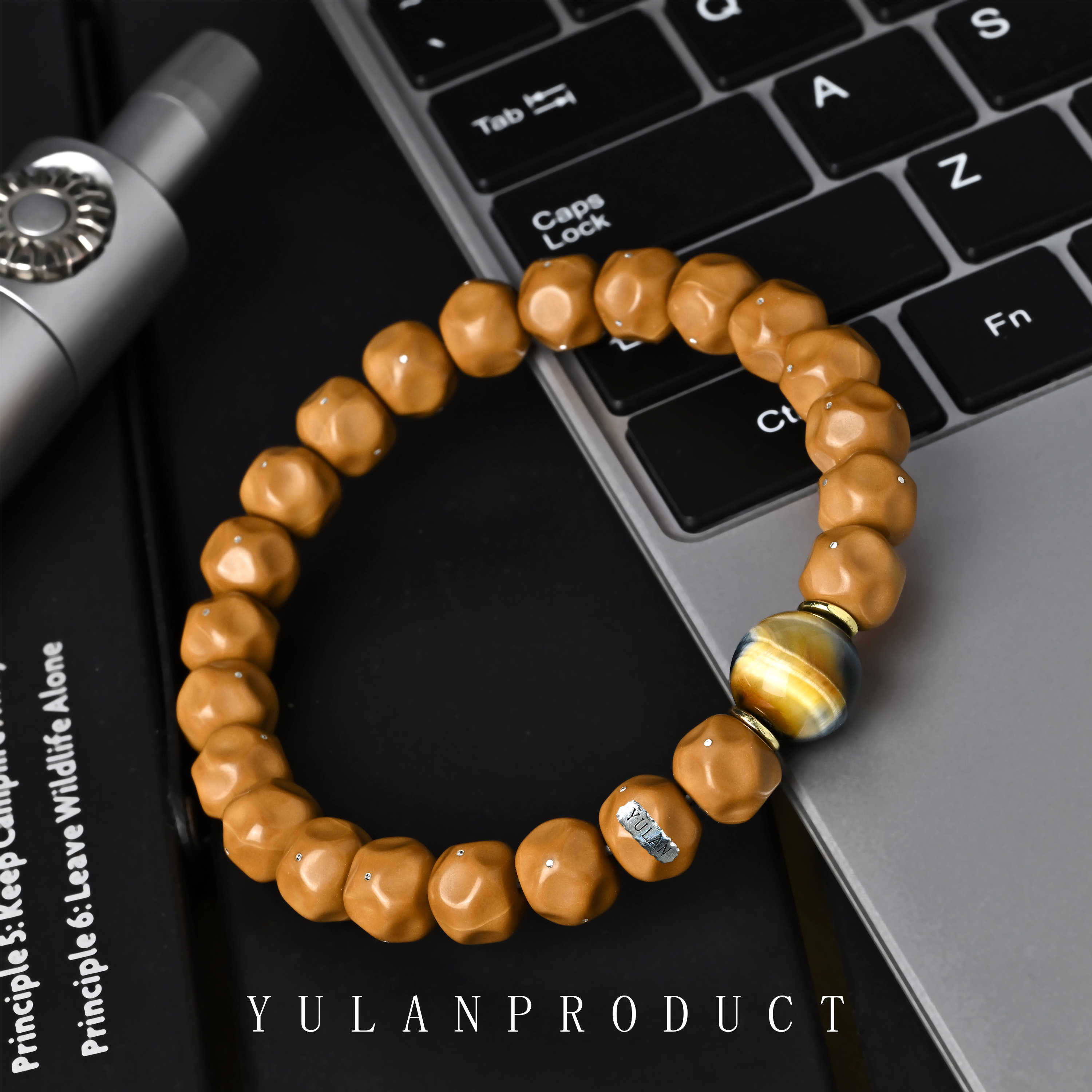 925银银制品 龙虎山「虎瞳烛微·天星聚财」奶酪无相猴头雕刻设计款