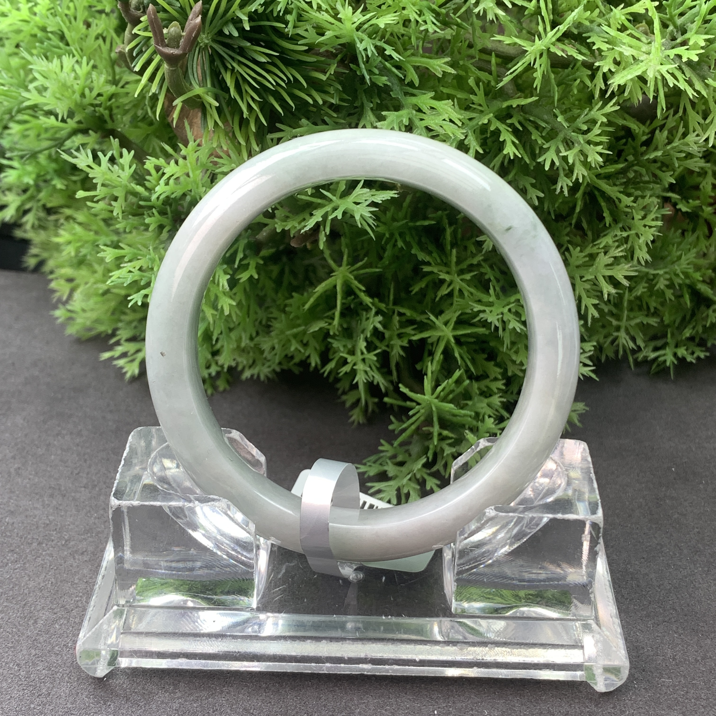 【刘思懿】天然缅甸A货翡翠手镯-E-5