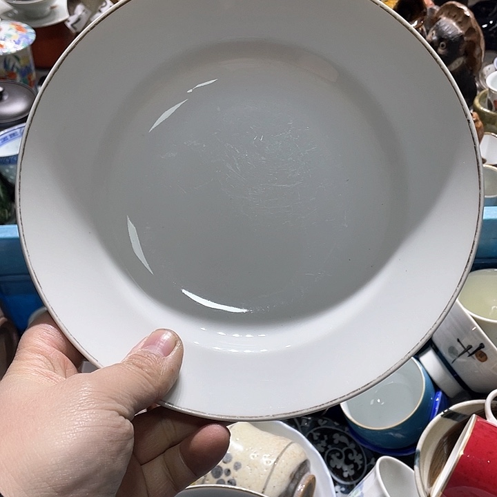 瓷片在一起的时候就是不知道