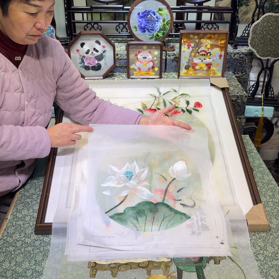 刺绣手工苏绣工艺