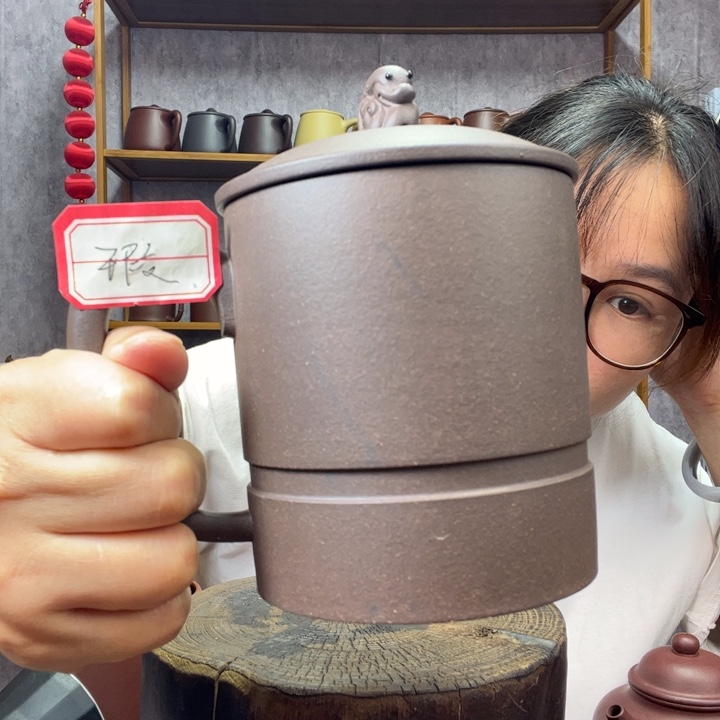 茶杯紫砂原矿紫砂杯