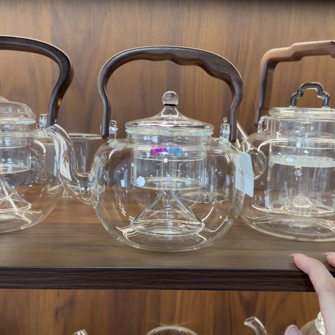 宋*野禾器山雅壶透明色