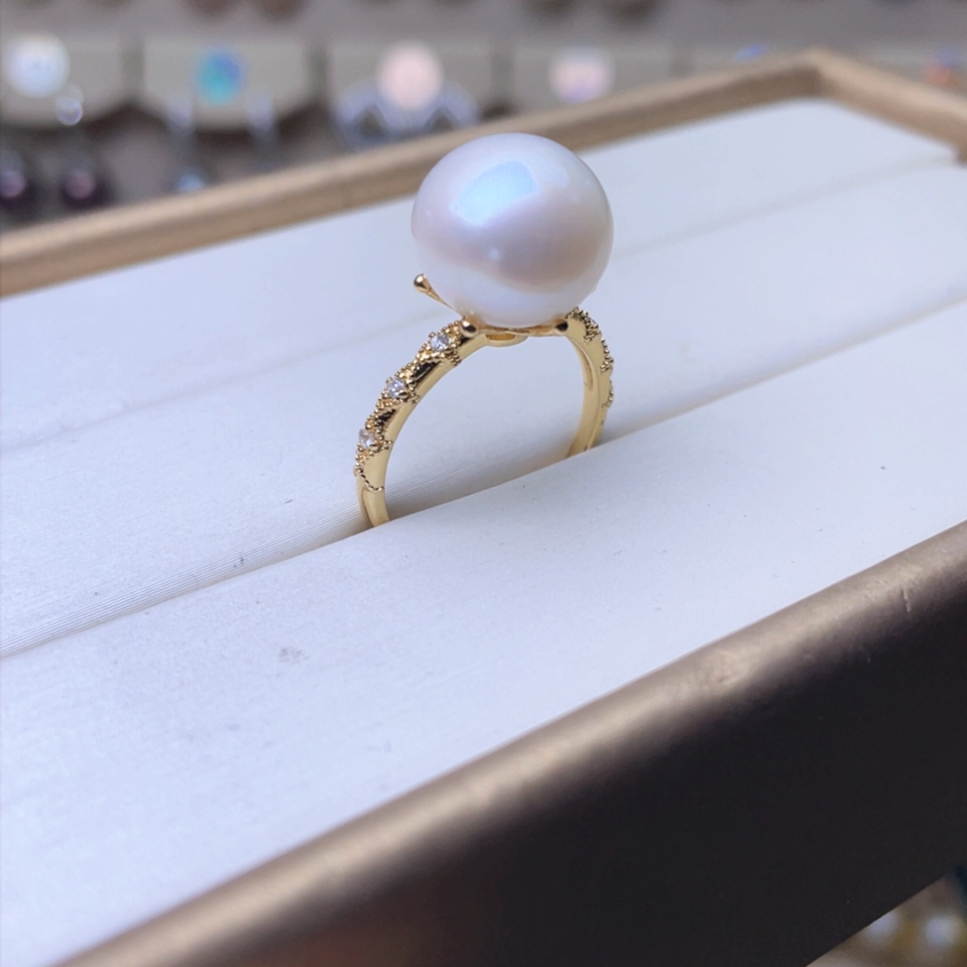 淡水珍珠戒指未镶嵌