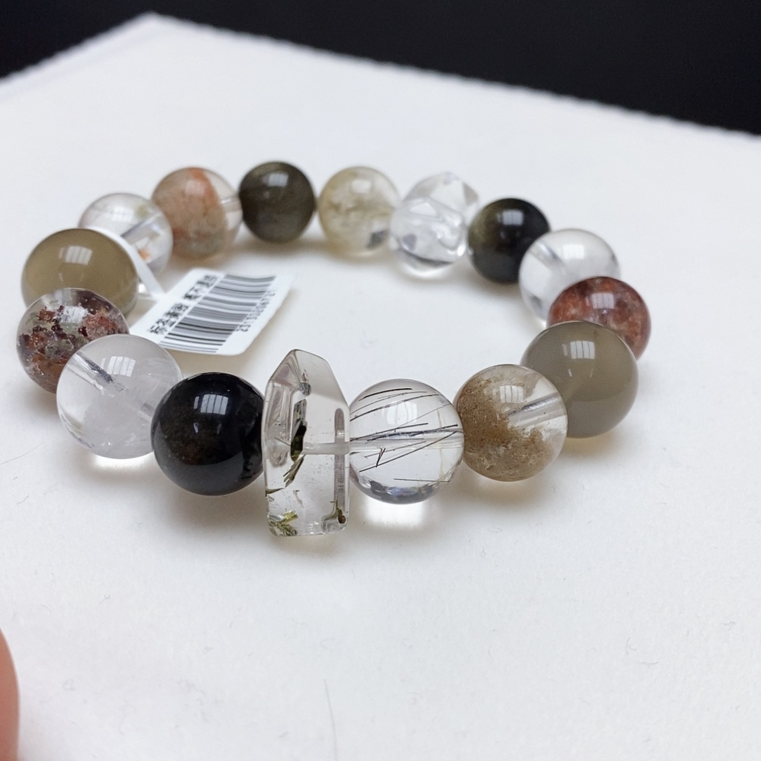 水晶手串未镶嵌水晶