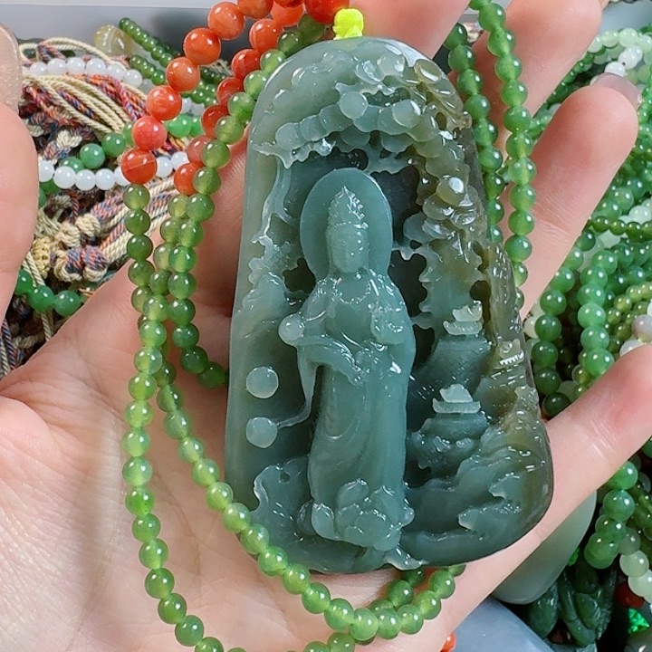 和田玉挂件未镶嵌