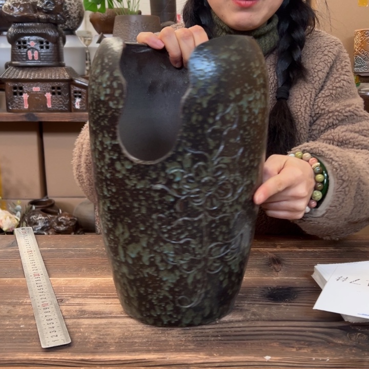 紫砂花盆瑕疵41777777777777