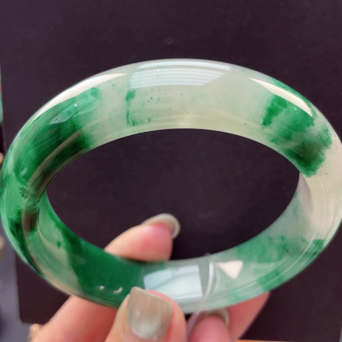 石英质玉手镯未镶嵌56-57