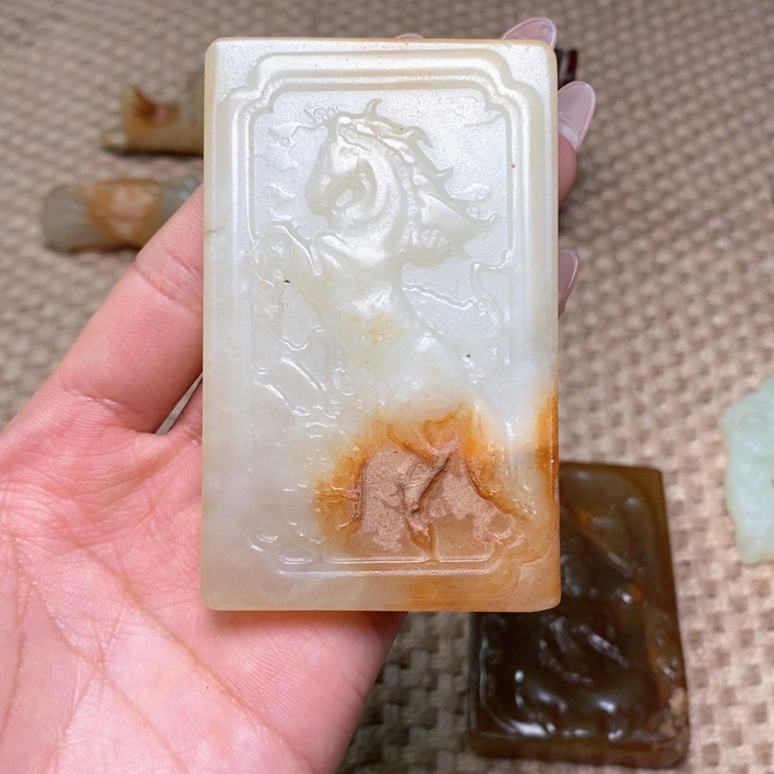 白玉菩提吊坠F*q白玉菩提白玉菩提摆件