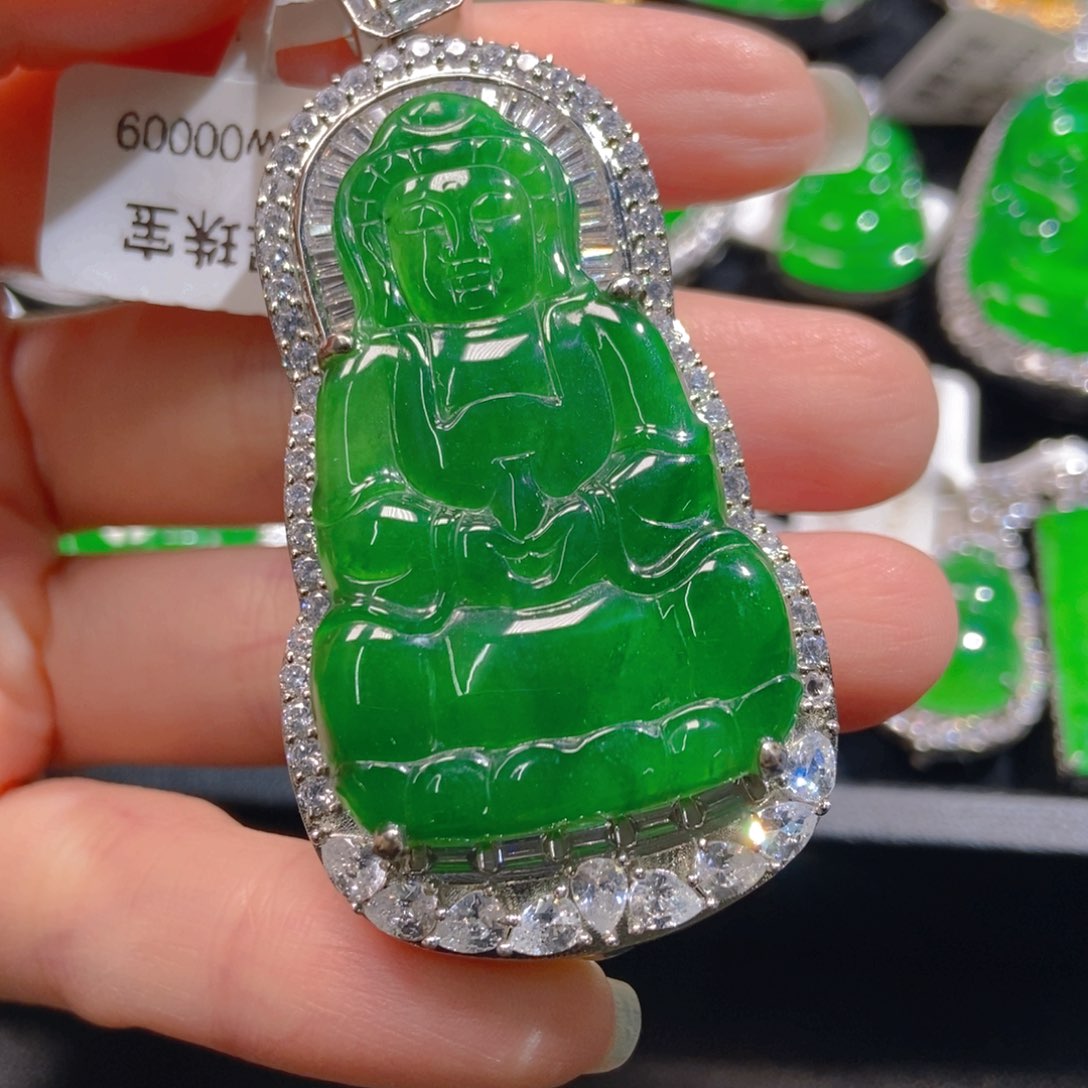 翡翠吊坠(不含链)未镶嵌