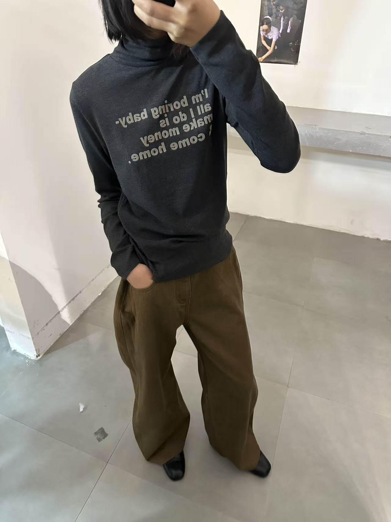 【ARONG阿荣家】元熙高龄长袖62331-烤肉咖终极灰-F