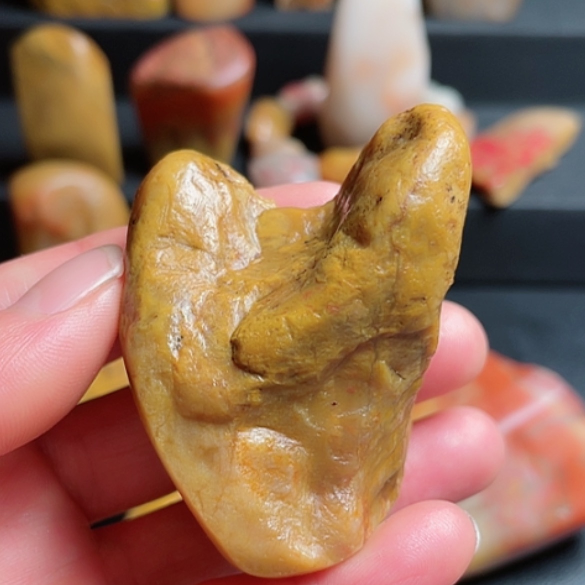 【闪购商品】昌化石静**石昌化田黄随型