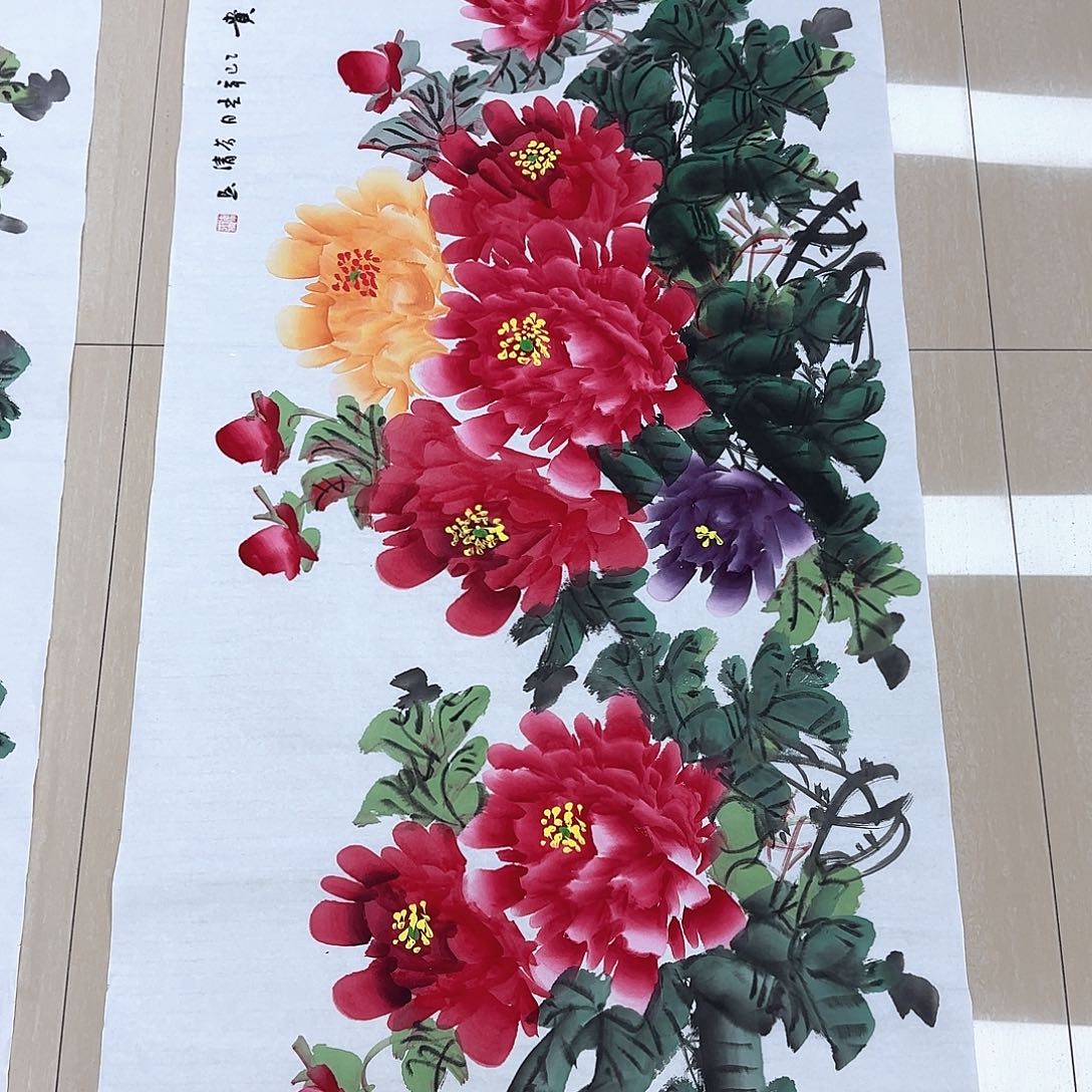 国画国画作品集一个