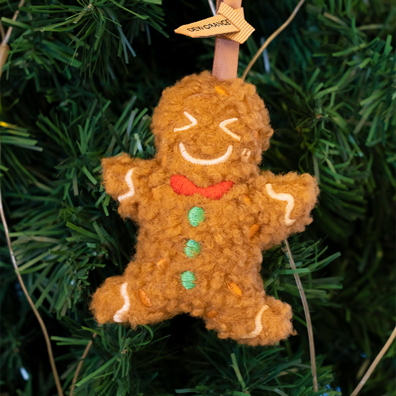 DEW ORANGE/露橘圣诞限定开心姜饼人香包挂件(拆封后不支持退换）