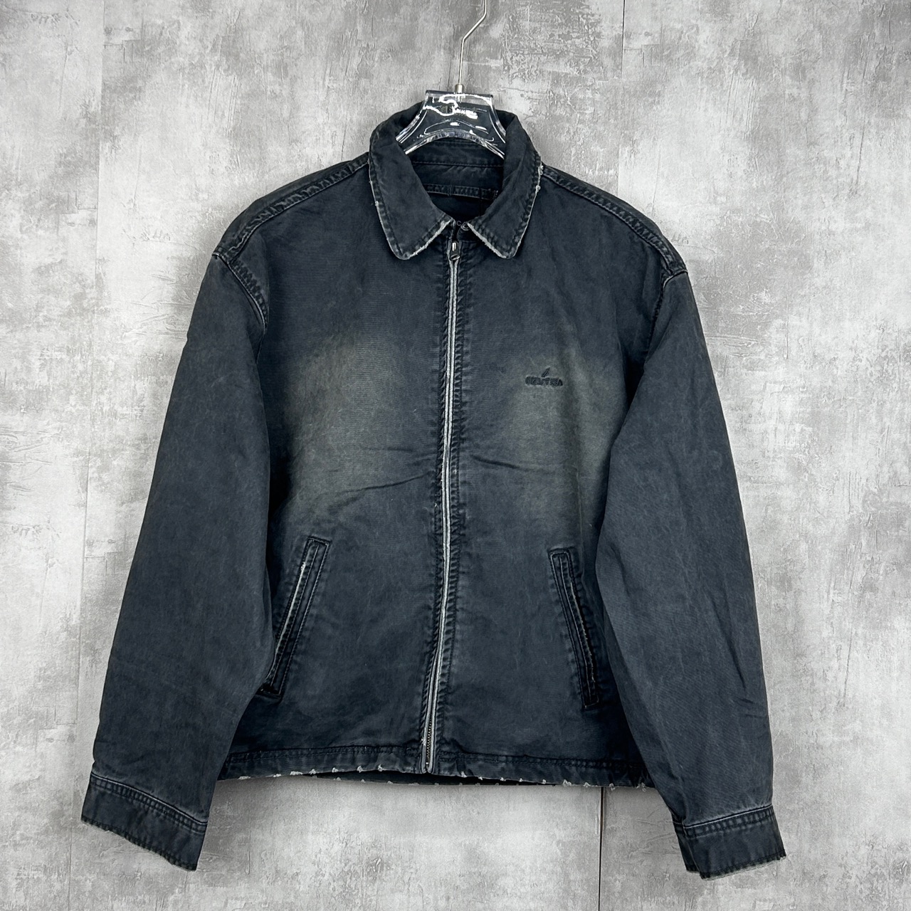 115 NAUTICA 24SS 诺帝卡 长谷川水洗工装夹克 全新 黑色