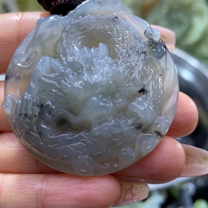 岫玉岫玉吊坠未镶嵌