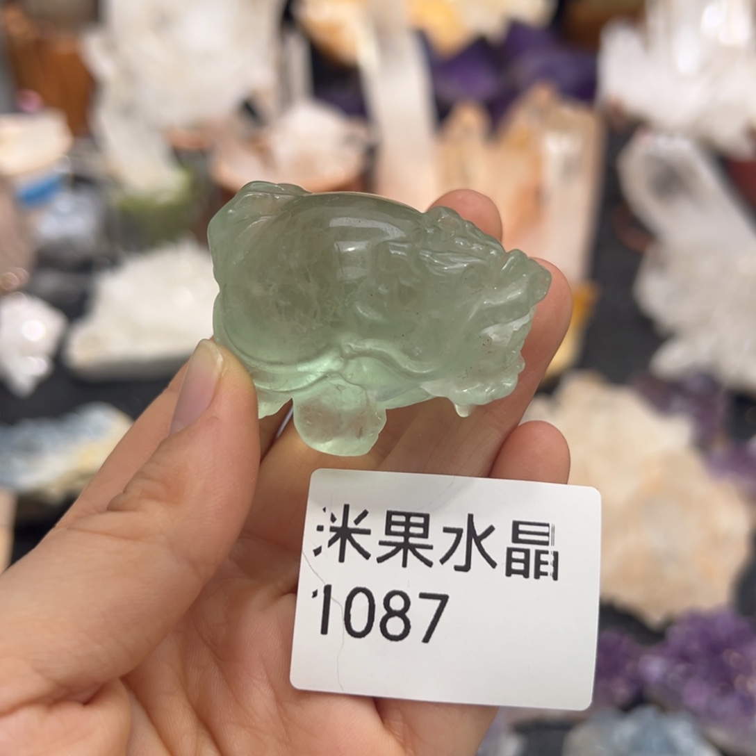 水晶未镶嵌珠宝半成品