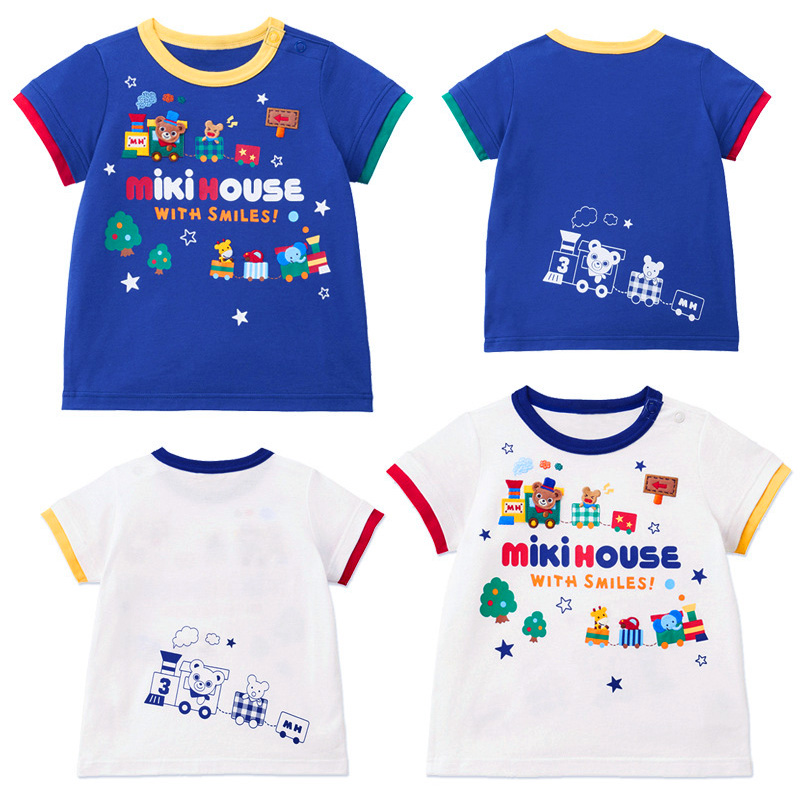 (现货)25夏款 MK动物小火车刺绣短袖36079