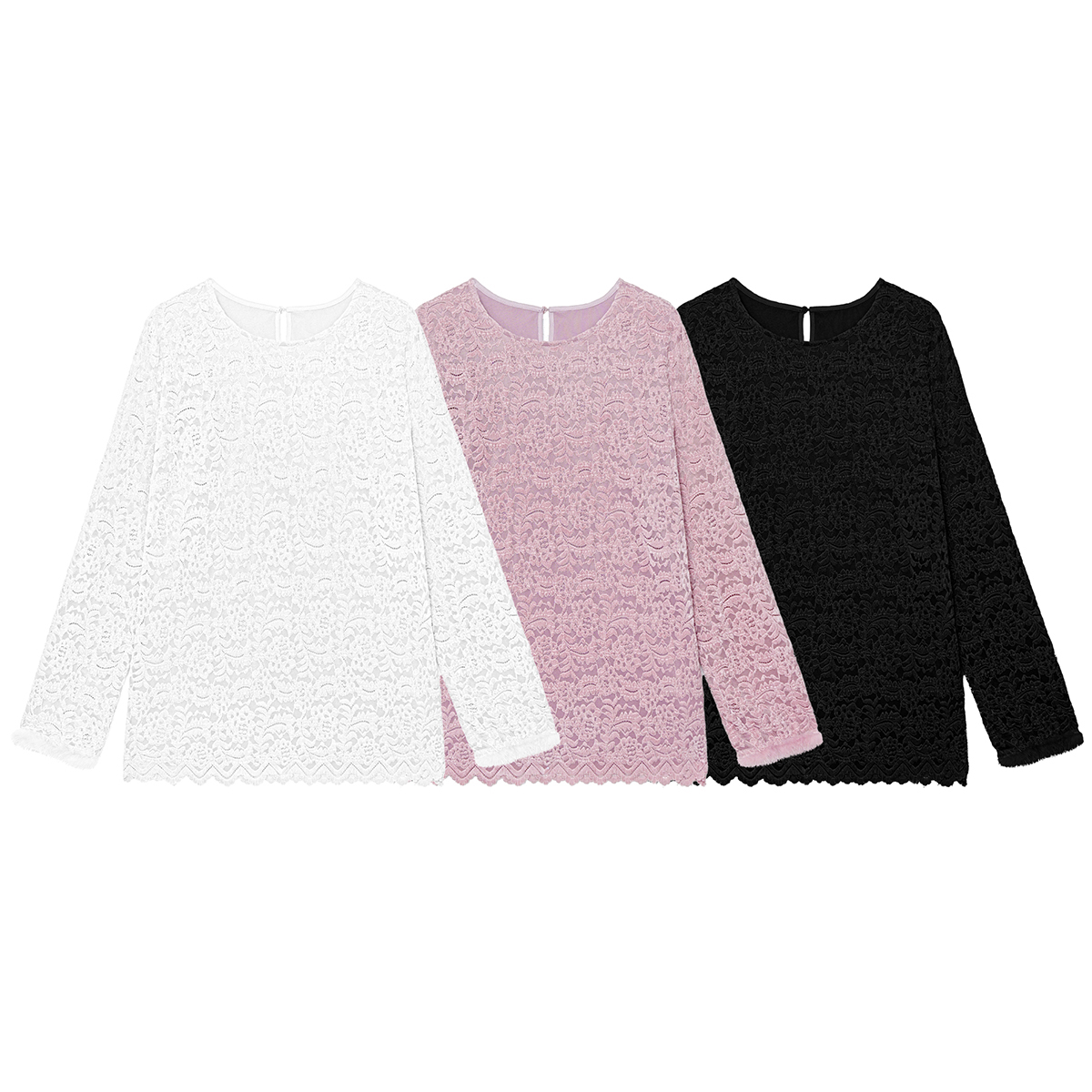 金雀绫【浮花若梦】百搭宽松蕾丝毛绒感加宽加大小衫SZA3SY638