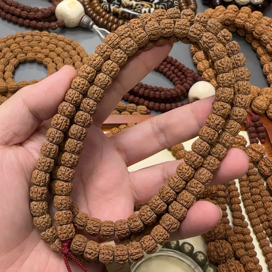 金刚菩提吊坠【乌利达一代盘龙】藏式10mm