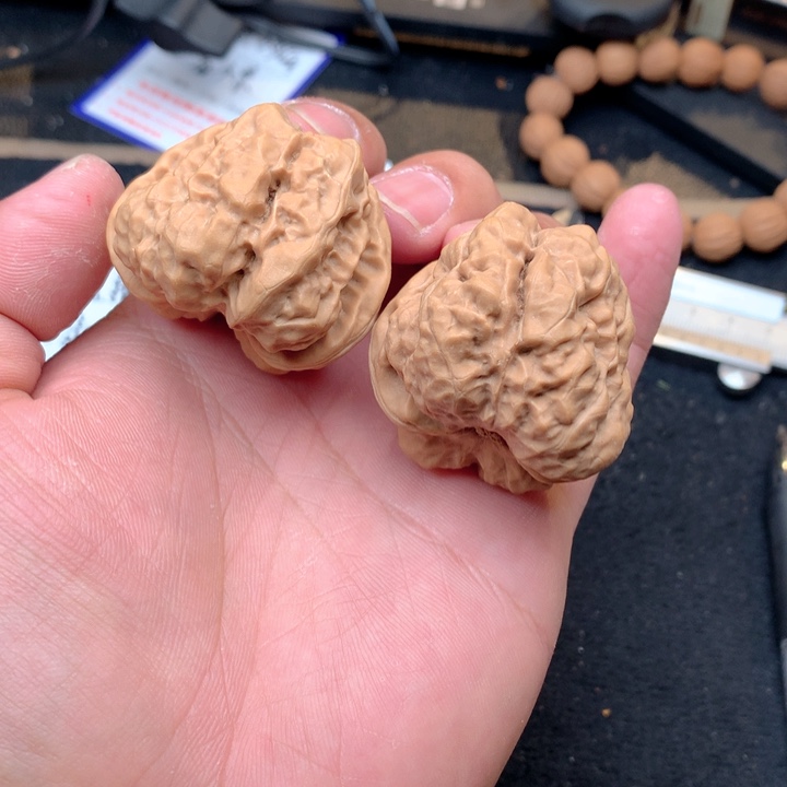 文玩核桃把件29号43蛤蟆头