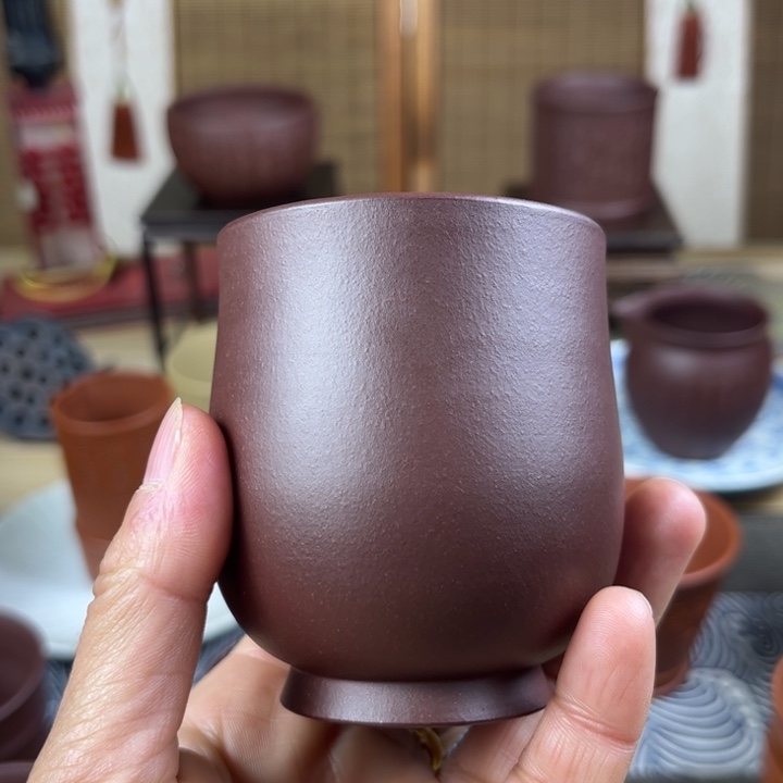 紫砂茶壶主人杯容量120