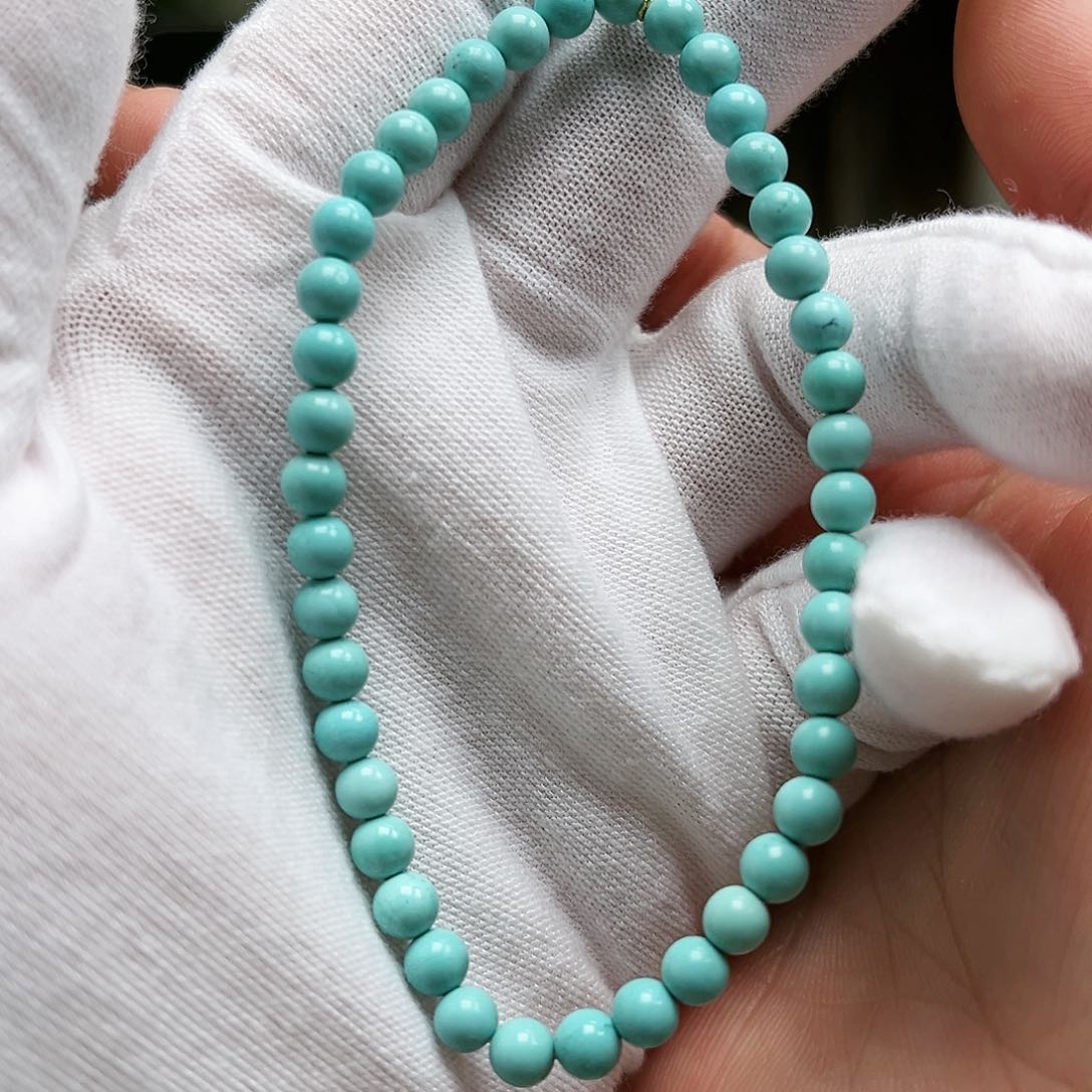 绿松石手串未镶嵌