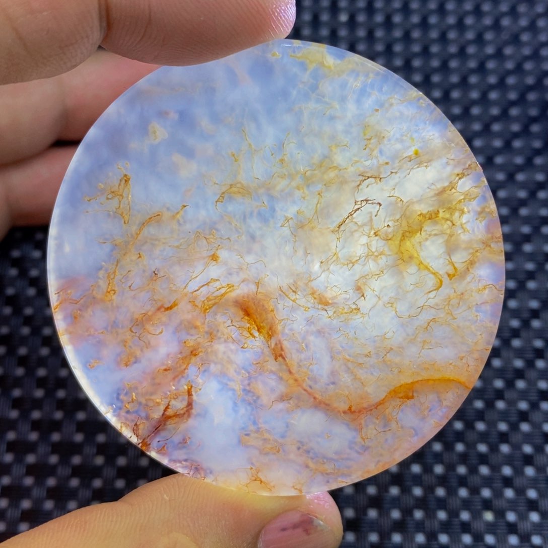 玛瑙/玉髓颈饰未镶嵌心