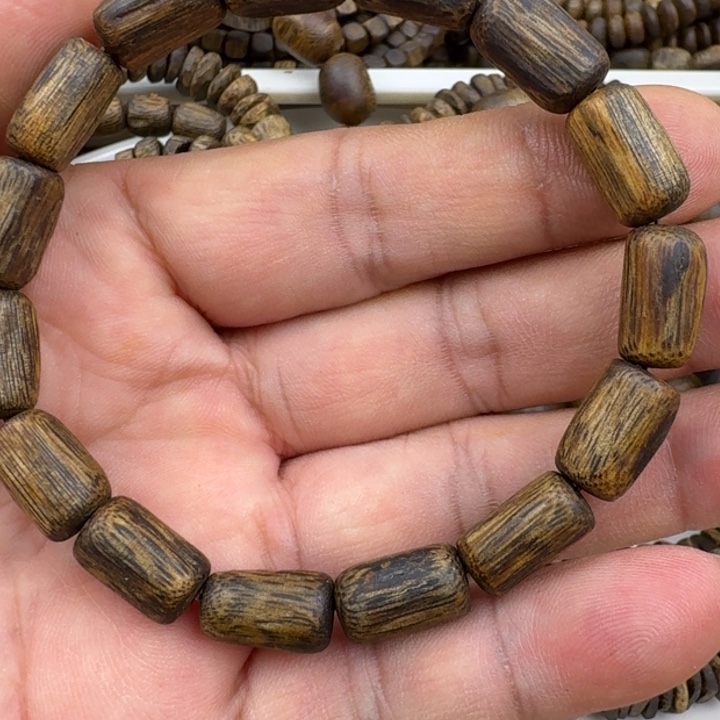 手串沉香张勺子手串7克加