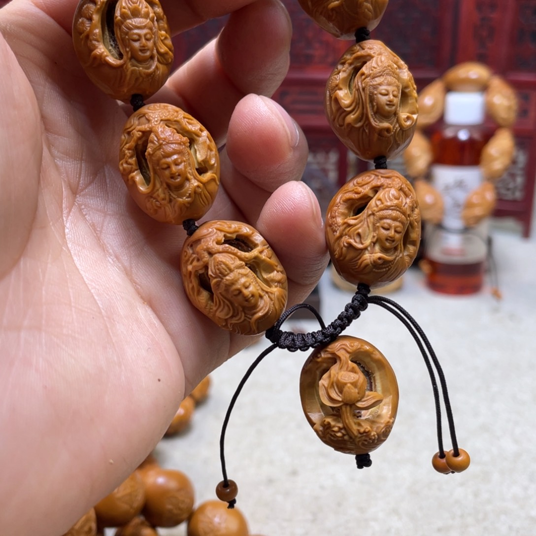 橄榄核吊坠橄榄核雕