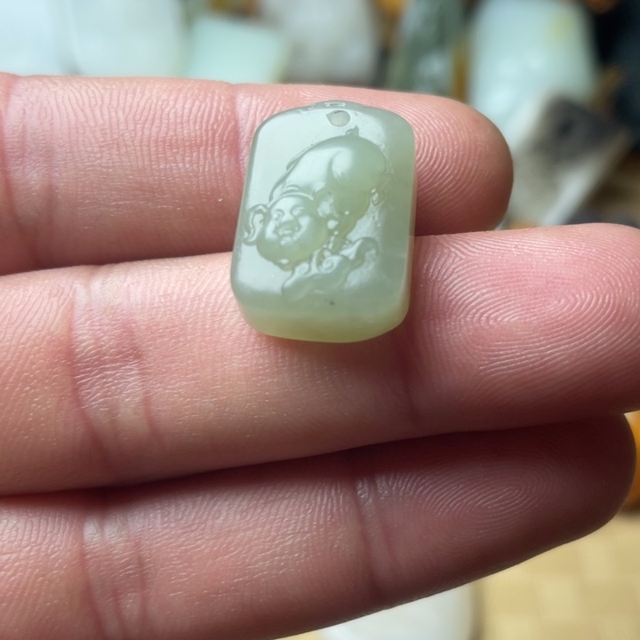 和田玉（糖玉）未镶嵌颈饰