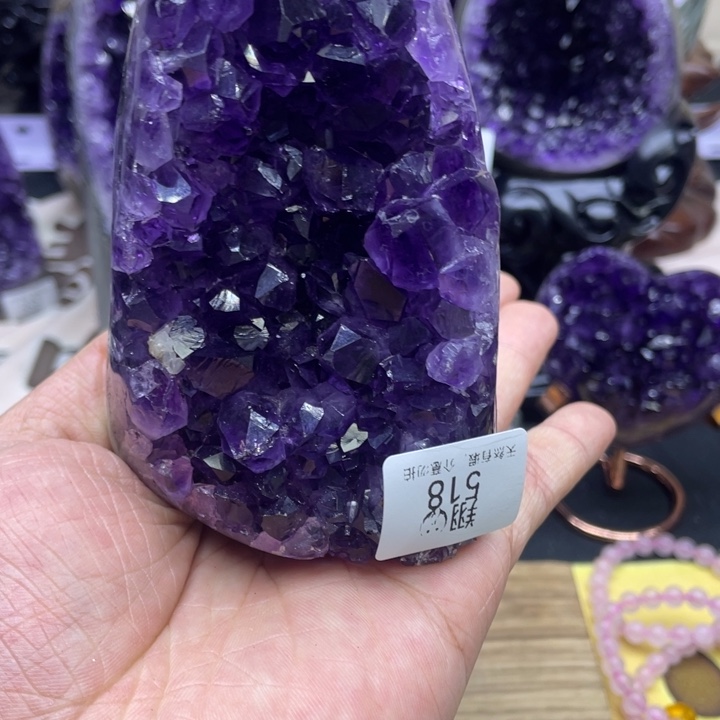 未镶嵌紫晶大型摆件（非配饰）