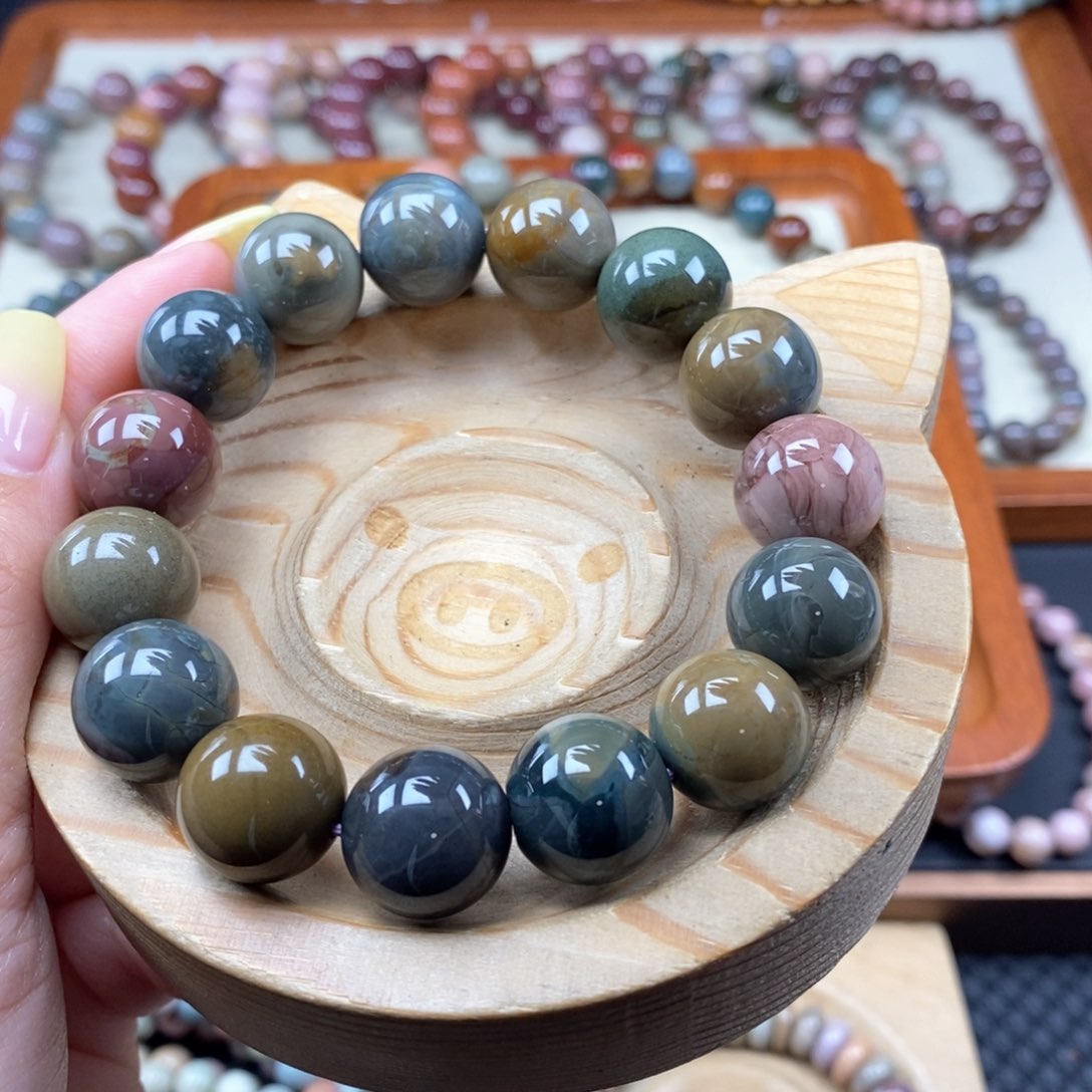 石英质玉手链未镶嵌水****۶