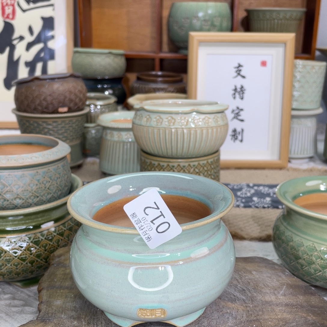 陶瓷花盆微瑕012 内口9.3 cm