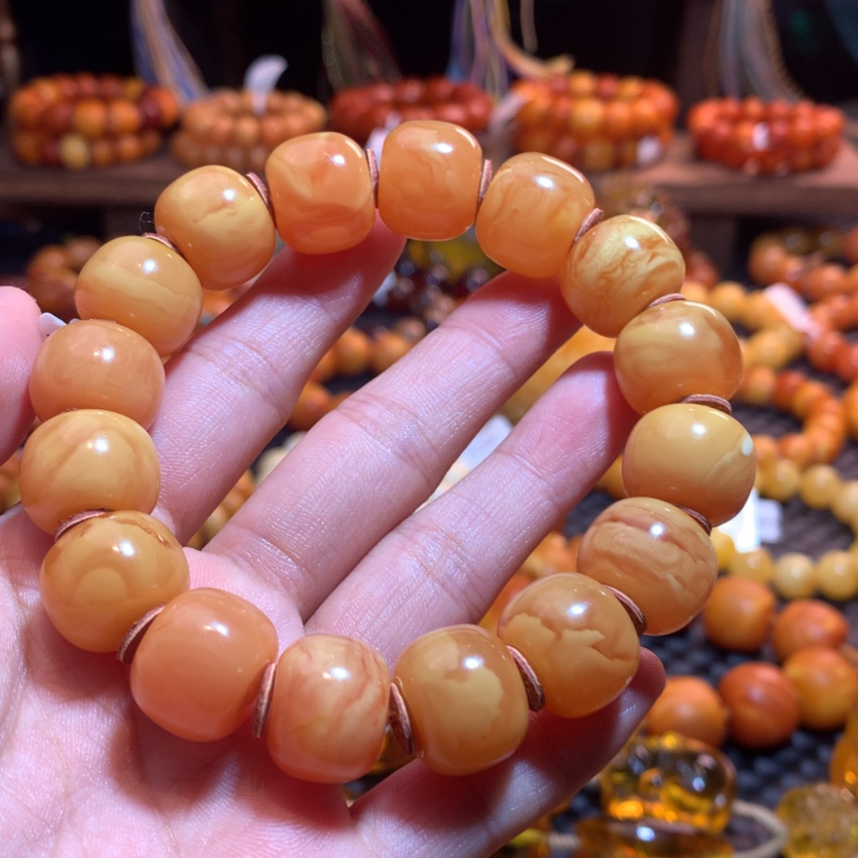 【闪购商品】手链蜜蜡未镶嵌蜜蜡