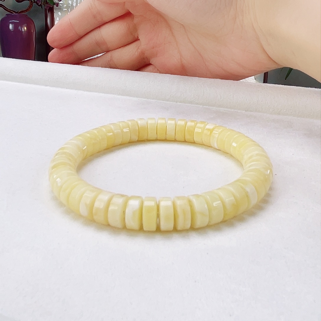 蜜蜡手链未镶嵌蜜蜡9.2