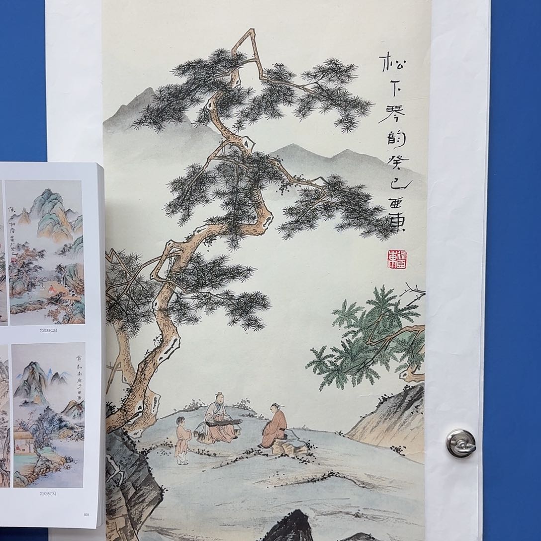 国画多次参加国内外大型