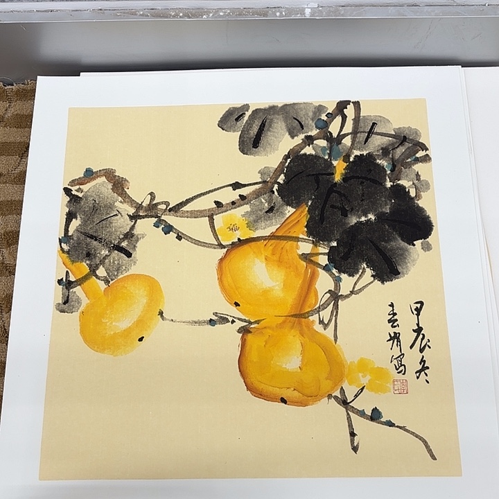 国画花鸟等多种鸟类的栖息50.50