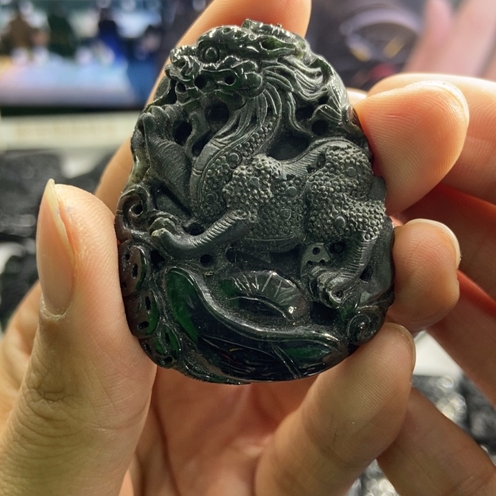 吊坠(不含链)未镶嵌翡翠用****8C734