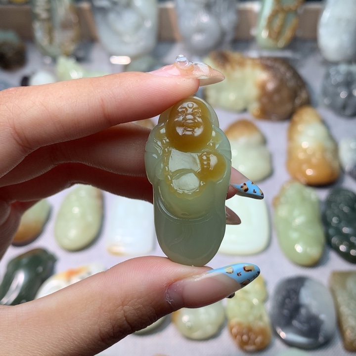 和田玉挂件未镶嵌