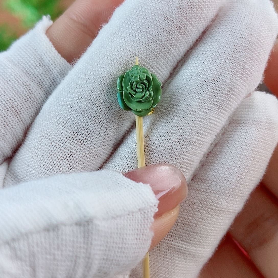 绿松石珠宝奇石未镶嵌