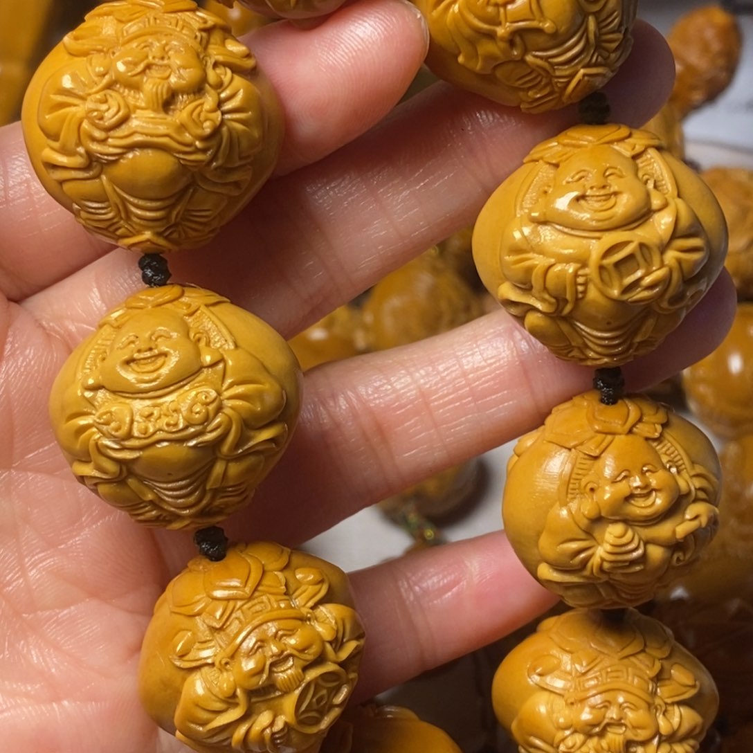 橄榄核手串/手链大****机双面财弥