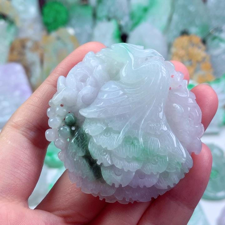 吊坠(不含链)未镶嵌翡翠