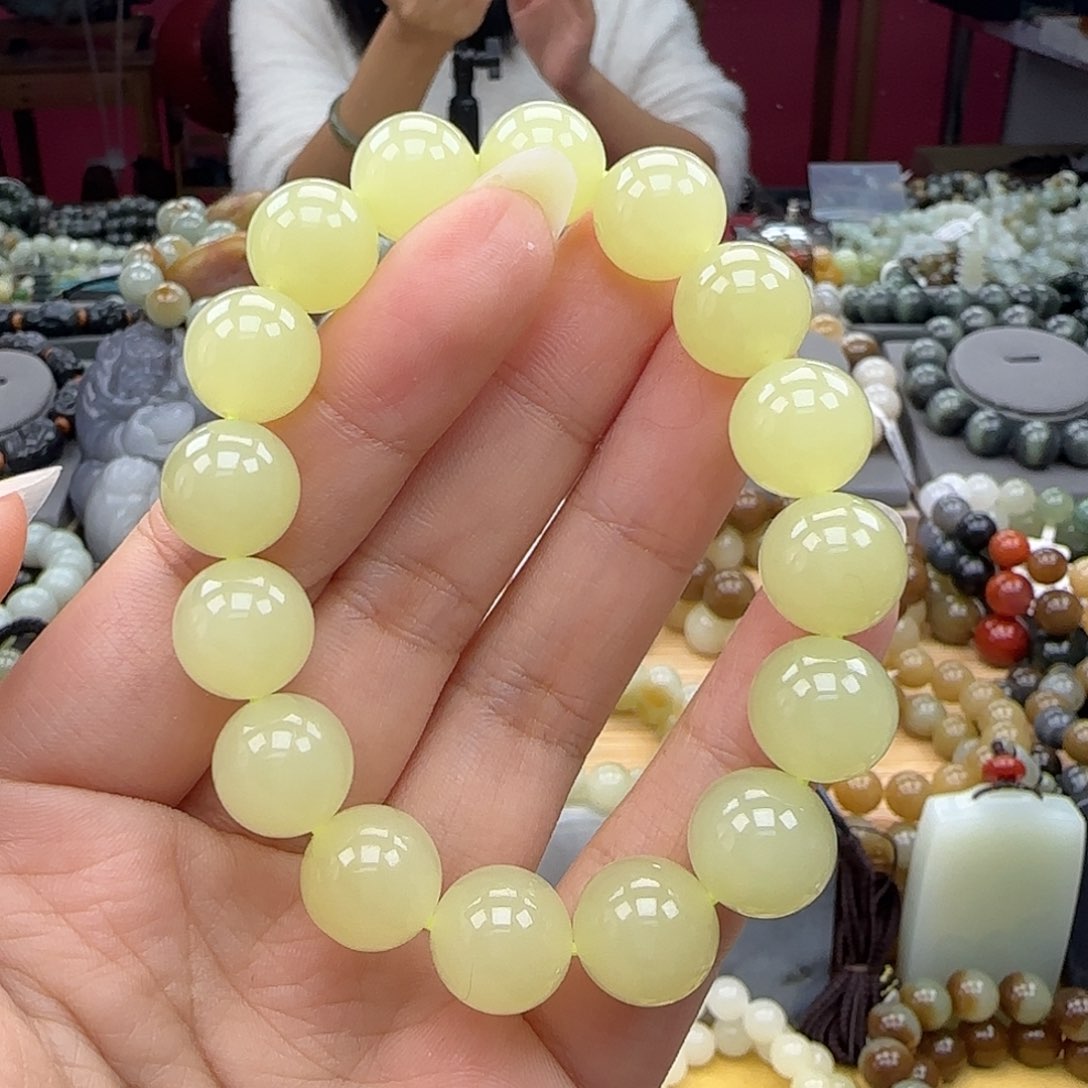 和田玉手链未镶嵌