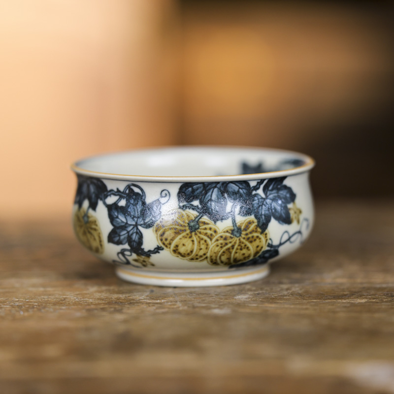 【三山拙垆】南瓜卢氏杯（YSYW-BZ-0044）