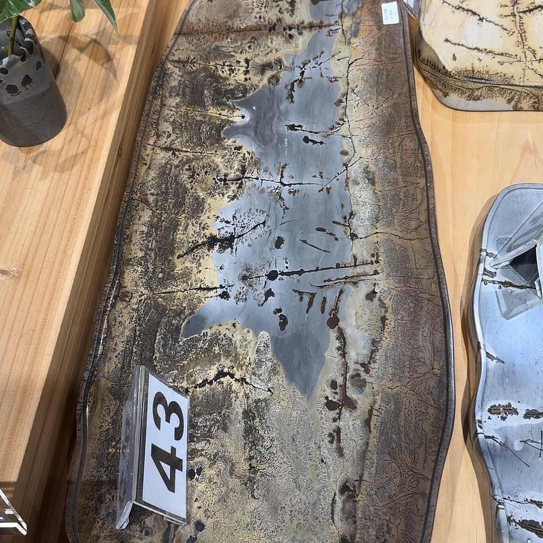 地****歌国画石精品茶盘干泡