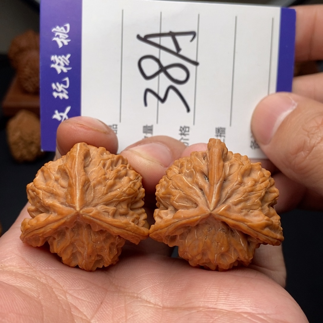 吊坠文玩核桃36盘山三棱