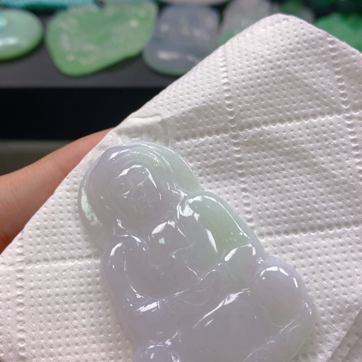 翡翠未镶嵌挂件翡翠