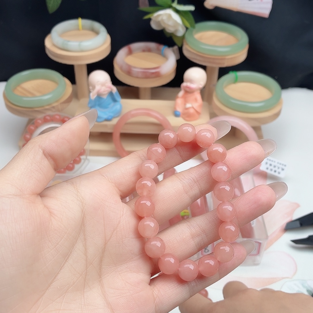 石英质玉未镶嵌手镯